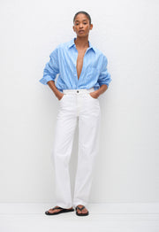 Classic Stripe Shirt - Capri Stripe - Matteau